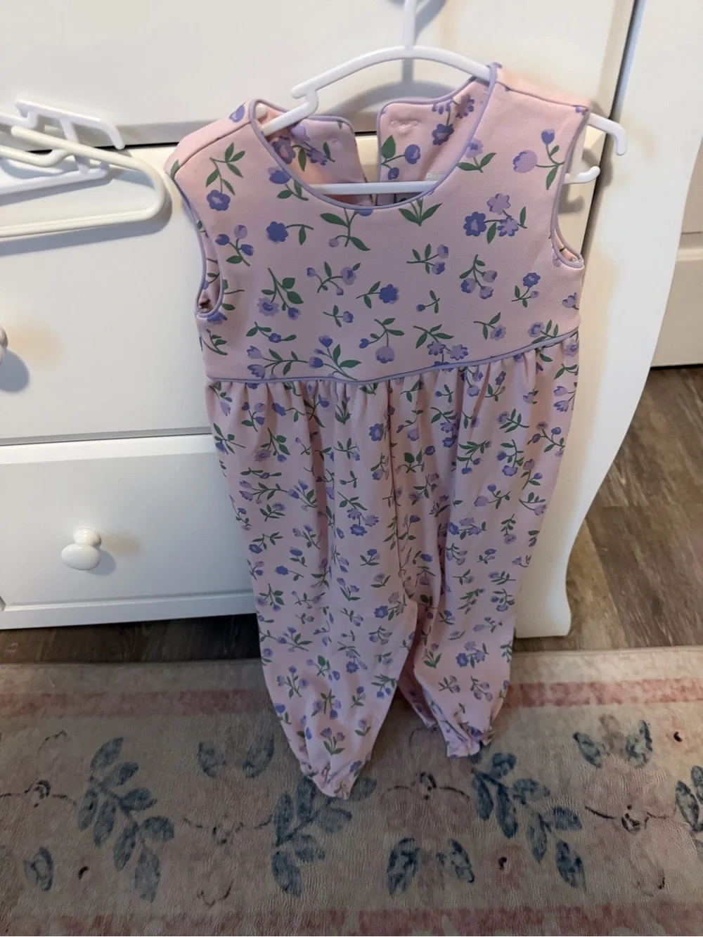 The Beaufort Bonnet Company Pink Floral Sleeveless One-Piece